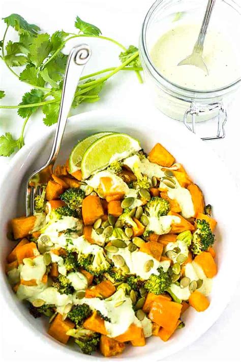 Maybe you would like to learn more about one of these? Roasted Sweet Potato Broccoli Salad - Healthier Steps