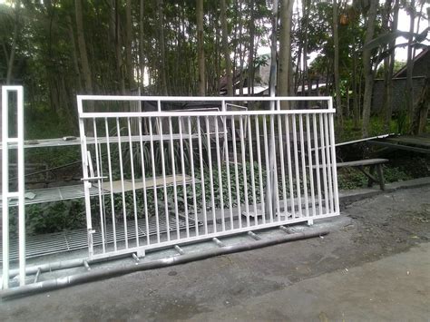 Gambar pagar rumah dari baja ringan desain rumah. Cara Buat Pintu Pagar Dari Baja Ringan - Pagar Rumah