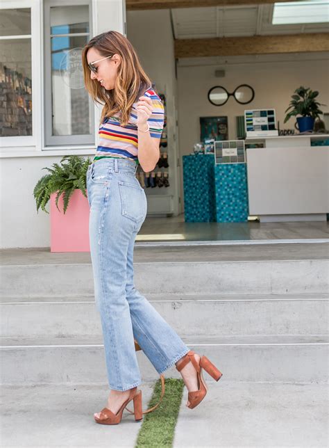 how to wear mom jeans for curves sydne style