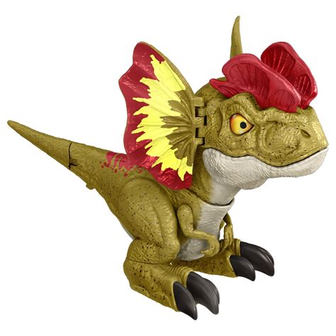 Buy Jurassic World Dominion Uncaged Rowdy Roars Dilophosaurus Dinosaur Action Figure Toy T