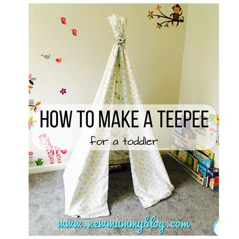 Hi there!be sure to stop by the blog and sign up for my email list! How to make a teepee tent for kids - a super easy DIY ...