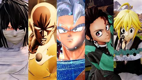 Jump Force All Ultimate Attacks All Dlc Included เกม Jump Force