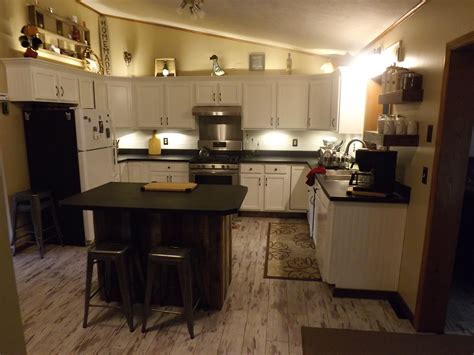 However, it may be best to completely remove the old kitchen floor covering and expose the subfloor. A stunning country kitchen using Classen Fresco Laminate! #Laminate #Relcaimed #Weathered # ...