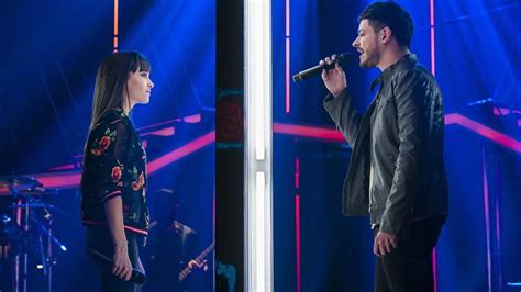 el beso de aitana y cepeda durante el ensayo del concierto de ot