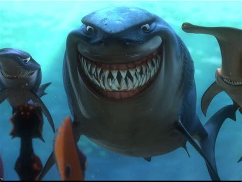 Finding Nemo A Film About A Friendly Hammerhead Shark Named Bruce