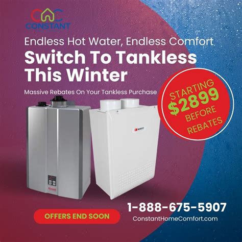Limited Time Offer 2899 Tankless Water Heater Before Rebates 247