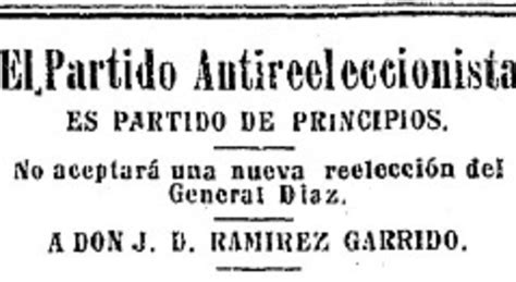 Urge crear un frente nacional antirreeleccionista. REVOLUCION MEXICANA |César Marín| timeline | Timetoast ...