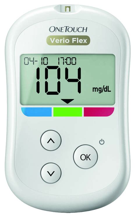Pack of one average rating: OneTouch Verio Flex Blood Glucose Meter mg/dl plus Test ...