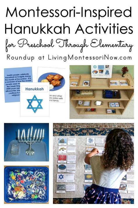 Montessori Inspired Hanukkah Activities For Preschool Through