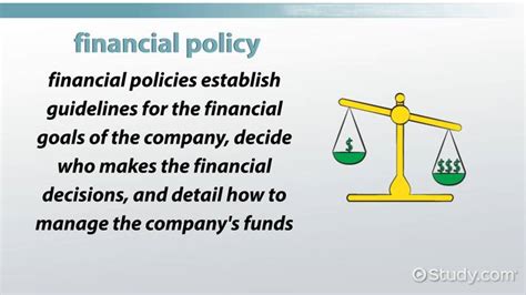 Financial Policy And The Cost Of Capital Lesson