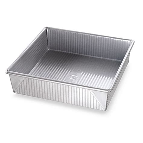 Baby bath tubs and seats make it easy for your little newborn or toddler to take a bath. USA Pan Nonstick 9-Inch Square Cake Pan - Bed Bath & Beyond