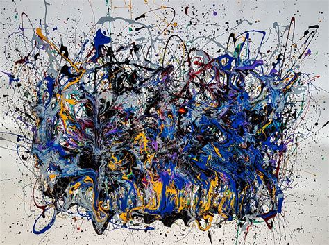 Reversion Style Of Jackson Pollock Abstract Artfinder