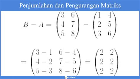 Yuk Simak 8 Pembahasan Contoh Soal Ruang Baris Dan Kolom Matriks