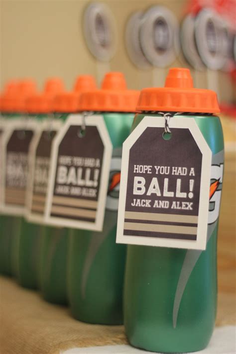 Basketball party supplies & decorations. BOY SPORTS BIRTHDAY Party Decorations, Favor Tags, All ...
