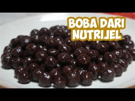 Dies erleichtert es uns z.b. Cara Membuat Boba Dari Nutrijel - YouTube di 2020 ...
