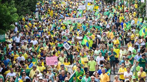 Brazil Protests Push To Impeach President Cnn