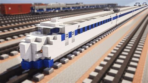 The tokaido shinkansen is often described as the pinnacle of japanese technology. Minecraft 0 Series Shinkansen Japanese Train Tutorial 新幹線 ...