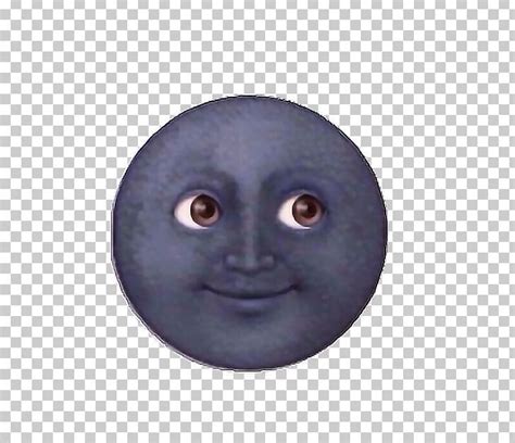 Emoji Black Moon Emoticon PNG Clipart Black Moon Blue Moon Button