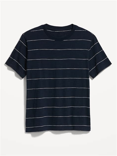 Soft Washed Striped Slub Knit T Shirt Old Navy