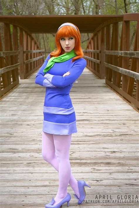 Character Daphne Blake From Hanna Barbera S Scooby Doo Cartoon Cosplayer April Gloria