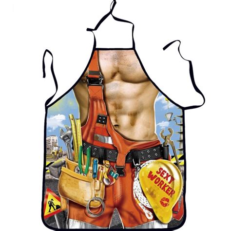 2018 Hot Sale Apron For Women Spoof Sexy Novelty Apron Bbq Party Bar