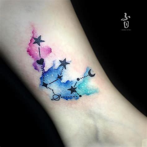 This sagittarius horoscope flower tattoo design is hand drawn by me at 300 dpi. Sagittarius Tattoos - flowertattooideas.com