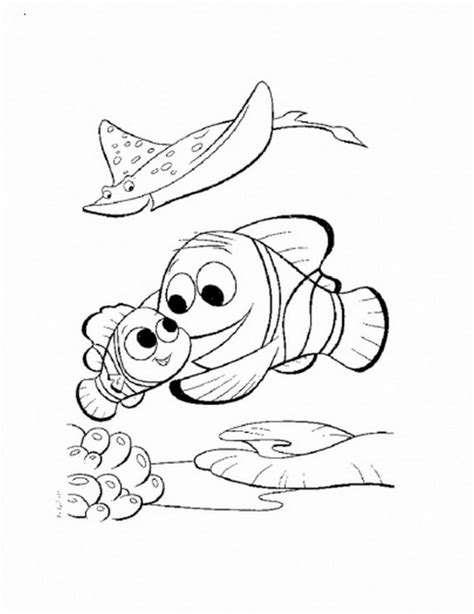 It helps to develop motor skills, imagination and patience. Free Printable Nemo Coloring Pages For Kids