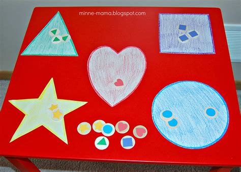 Shape Sorting For Toddlers Mess For Less