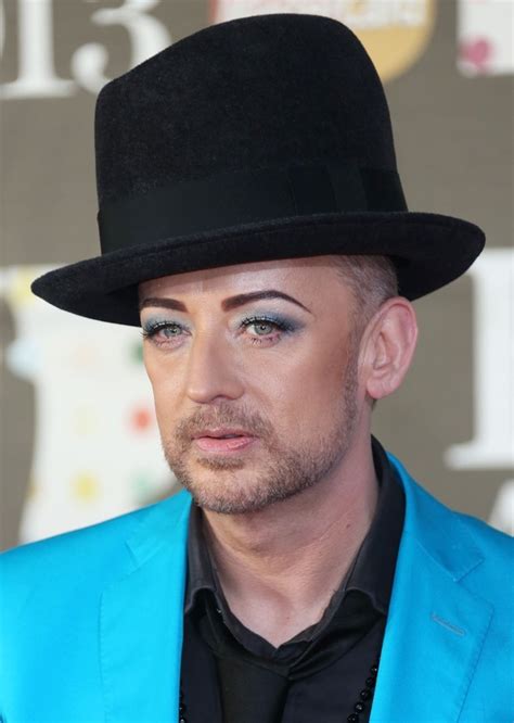 Boy George Picture 21 The 2013 Brit Awards Arrivals