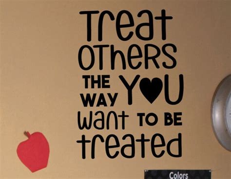 Treat Others The Way You Want To Be Treated Classroom Door Etsy