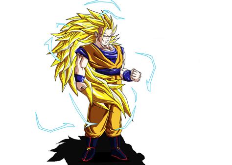 Super Sayian 3 Goku By Xxomegashenronxx On Deviantart