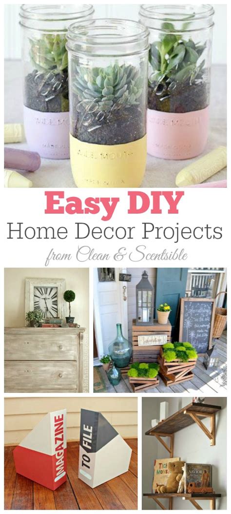 We have a ton of cool home decor hacks and diy projects and ideas just waiting for someone like you to turn them into reality. Friday Favorites {DIY Home Decor Projects} - Clean and ...