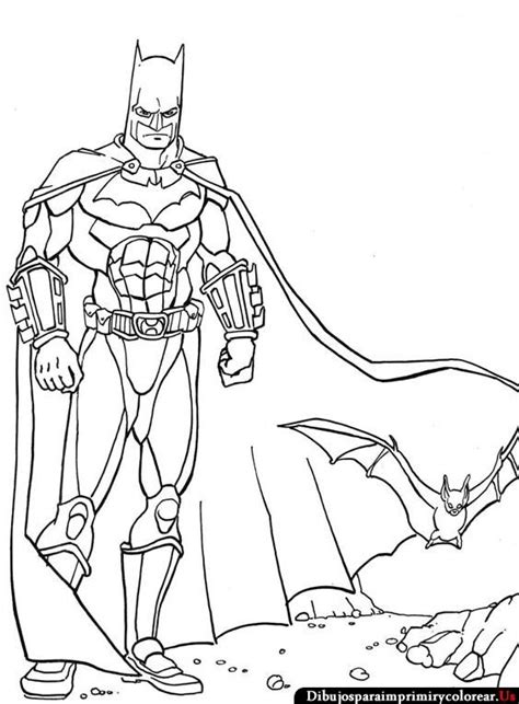 Dibujo De Batman Para Colorear Dibujos Para Colorear