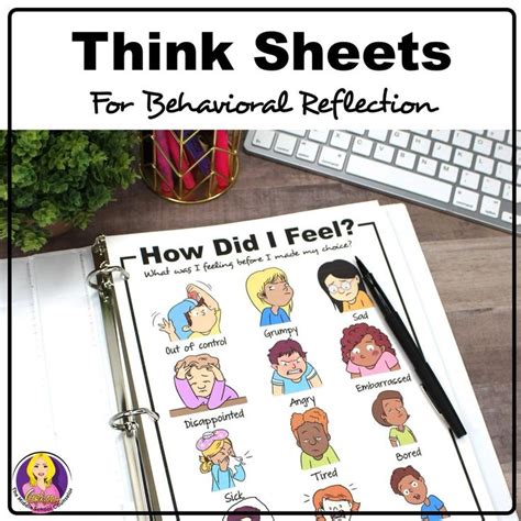Choices Think Sheet Behavior Reflection Program Restorative Justice