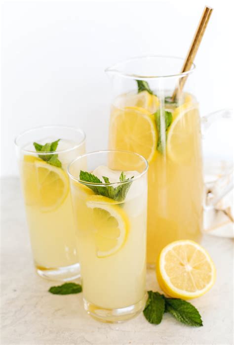 Honey Ginger Lemonade Eat Yourself Skinny
