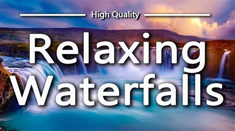 Relaxing Waterfalls Sound Soothing Calming Healing White Noise Sleep