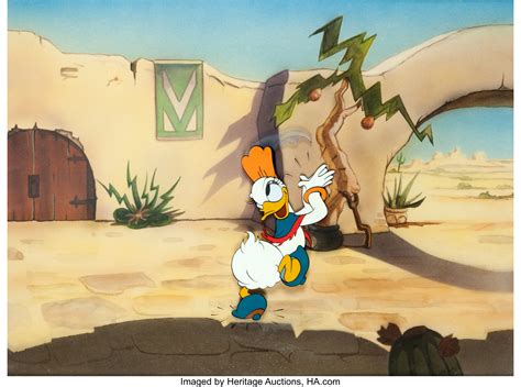 Don Donald Donna Duck Production Cel Walt Disney 1937 Lot