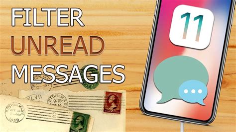 How To Filter Unread Messages In Iphone Mail Ios 11 Youtube