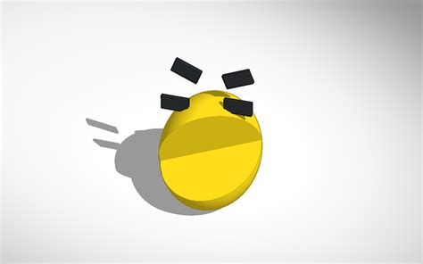 3d Design Angry Pacman Tinkercad