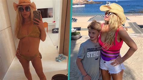 Jessica Simpson Flaunts Pound Weight Loss In Cheeky Bikini Photos
