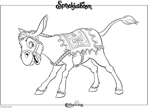 Efteling kleurplaat Ezel Kleurplaten, Sprookjesboom, Disney kleurplaten