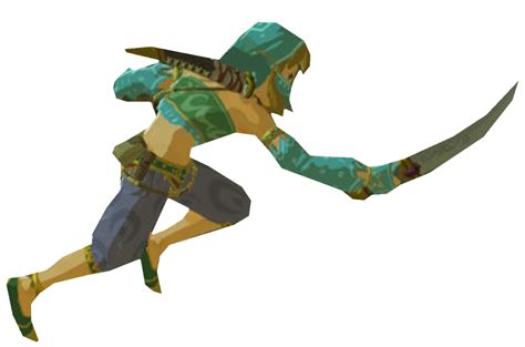 Gerudo Link Falling With Her Sword By Transparentjiggly64 On Deviantart