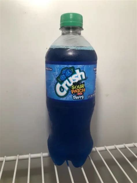 Crush Sour Patch Kids Berry Limited Edition Soda Exotic Pop Pepsi 15
