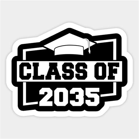 Class Of 2035 Grow With Me Graduation Future Graduate Kids Class Of