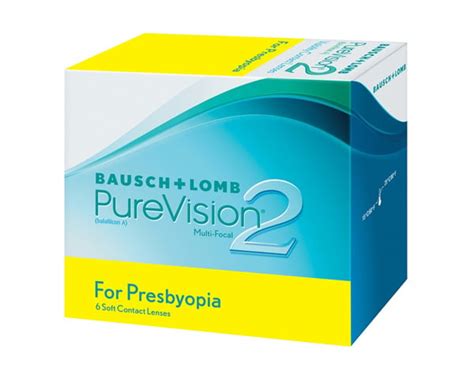 Purevision Ii For Presbyopia 6 Pack Monthly Multifocal Contact Lenses