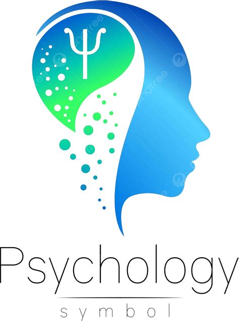 Blue Psychology Symbol In Creative Vector Design For Web And Print