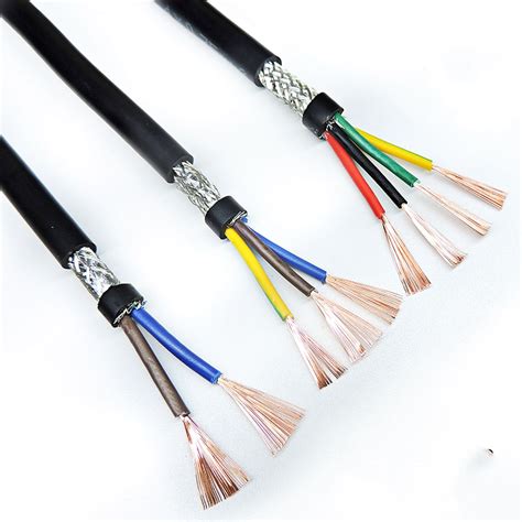22awg 2345 Core Shielded Cable 1meters Pure Copper Rvvp Shielded