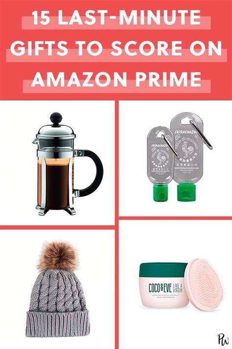 Have you ever seen a more versatile and unusual gift idea? 15 Last-Minute Gifts to Score on Amazon Prime | Birthday ...