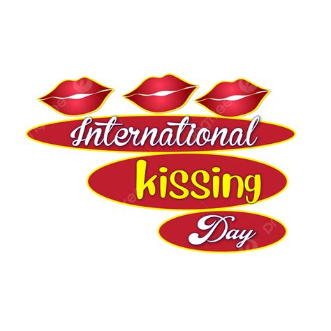 International Kissing Day Vector Hd Png Images Special International