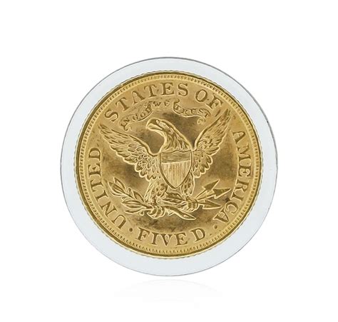 1897 5 Bu Liberty Head Half Eagle Gold Coin
